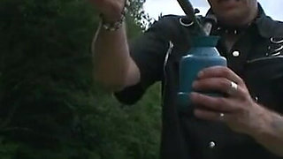 Humiliated and stuffed pussy