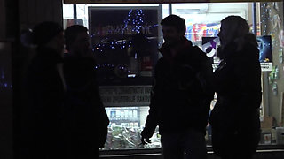 Blonde Fucked Hard in Fick Bus