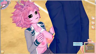 [hentai Game Koikatsu! ]have Sex With Big Tits My Hero Academia Mina Ashido.3dcg Erotic Anime Video