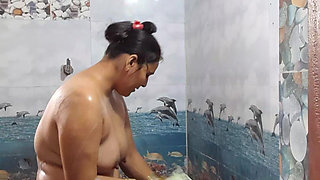 Desi Bhabhi Shower Routine