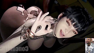 Eve Getting Her Thicc Fat Ass Fucked by a BBC, Emma Frost's Tight Ass Pussy Fucking From Behind