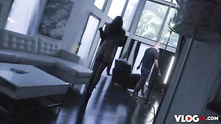 Exciting Sage's brunette action