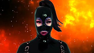 Latex Barbie - Burn for Evil Succubus