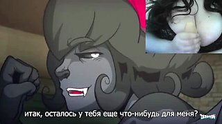 Derpixon 2D Hentai: Cursed Prince Femdom with Demon Girl Part 2 - Ivy Adventure Big Tits Solo