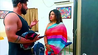 A desi housewife suddenly came in front of her brother in law from bathroom and ultimately made a hardcore fucking.
