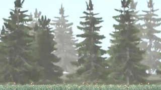 Four breasts and an udder! Farmer plays with a sexy young woman in cowshed