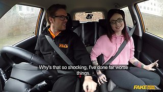 Fake Driving School - 19yr Old Petite Americans Creampie 1 - Ryan Ryder