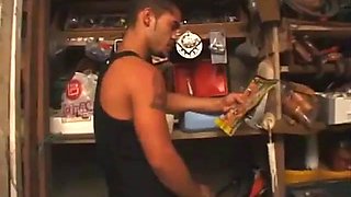 Vivian fucking with an employee at work
