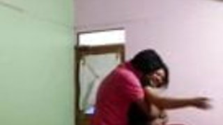 Office affair.indian married women fucked by boss at office