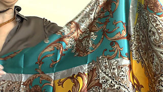 Afternoon Headscarf Try-on, Part 1 - Lady Victoria Valente