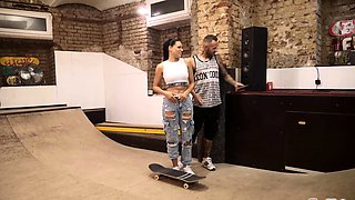 Sporty girl getting fucked