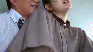 Hardcore Asian Japanese Teen Threesome