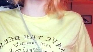 Sexy teen doggystyle fuck on webcam close up