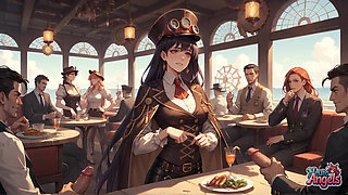 Creamy Steampunk Seduction: Maid's Whipped Cream Explosion