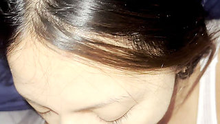 Submissive Latina Sucks Dom off & Swallows His Full Load