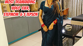 Indian MILF Stepmom Wants to Loose Her Stepson Verginity