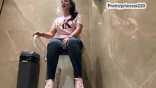 Farting on Public Toilet