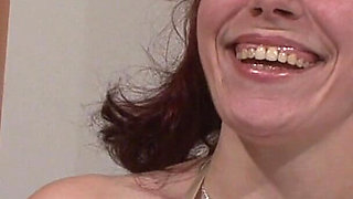 Smiling MILF Dildos Pussy and Sucks It Sloppy