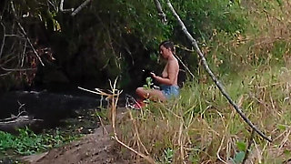 Encounter with a Stranger at a Waterfall Ends With Sex.