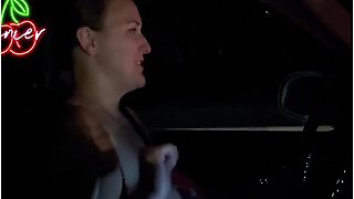 Gangbang Facial Finish Then Driving Home With My Tits Out While Hubby Interviewed Me