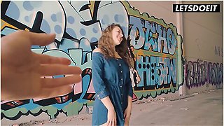 Big Booty Sofia Curly Takes Cock Outside - Latina Milf