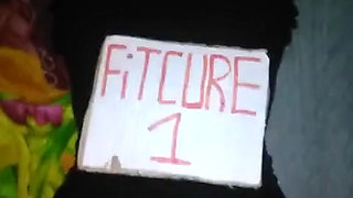 My Girlfriend with a Dress in Foursome in Bed 2