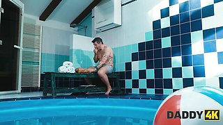 Cute Denis Marti at hot brunette sex