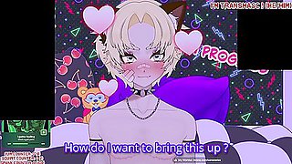 Live 2d Comeback For Vtuber Kainenbitez With Cat Boy And Car Toon