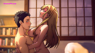 His Virgin Cock Didn't Stand a Chance Against Marin's Enthusiasm