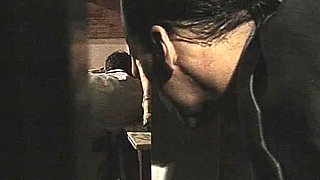 Blonde Chikita shows off her big boobs and bush