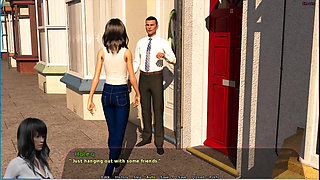 Haley Story #13 - Adriana gave Johannes a blow job...Haley and... out for the night...Johannes fucked Haley in the bathroom