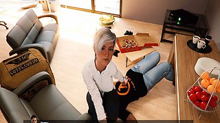 Animated hentai with hot characters getting down and dirty