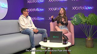 VERGON ganador Mansion Porno SXMX se folla a colombiana en XXXfollow Sessions #5 Podcast