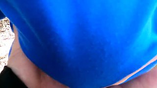 Naked Girl Slapped in Forest - Big Tits Punished Outdoor