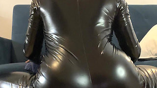 Squirt in a Latex Suit
