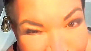 The Stepson Was Watching His Stepmother Caressing Herself with a Toy and She Noticed Him and Decided to Have