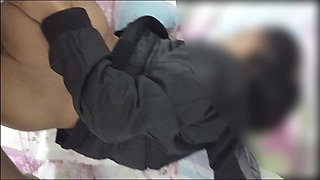 Married woman releases her ass and asks not to show her face so cuckold doesn't see