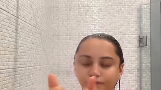 Cum with Me in Snapchat Shower