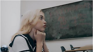 Slutty Fucks Her Chinese Teacher During Class