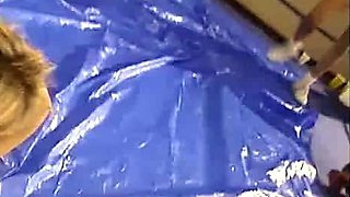 Fit blonde babe hardcore sex facial cumshot