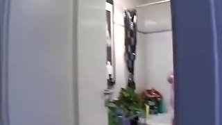 German Amateur Slut Gets Horny In The Shower