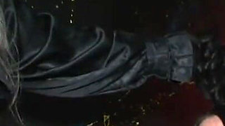 Bondage, submissing and pussy fingering