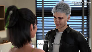 Innocent 18yo Young Asian Babe Pussy Fucked and Creampied - Freshwomen (julia in Japan Dlc) - 3D Animated Porn Game