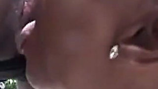 Lesbian Strapon Fuck for Two Amazing Black Pussies