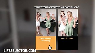 Cum sex with fascinating Angelika Grays and Leya Desantis from Life Selector