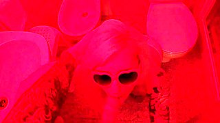 Hot blonde emo enjoys a hardcore fuck