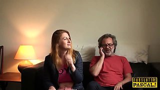 Teenager euro slut toughly nailed by aged man