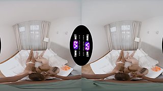 When Two Become Three! - Euro Babe MFF Threesome POV VR