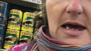 Flashing My Tits in Supermarket to Show You How Cold It Was!