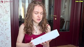 Kira Stone Sex Toy Crash Test: Real Orgasm with Dildo and Vibrator